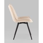 Стул вращающийся Робб велюр бежевый