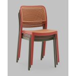 Стул Yona пластиковый красный