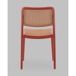 Стул Yona пластиковый красный