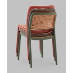 Стул Yona пластиковый красный