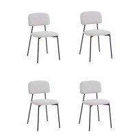 Стул Chao светло-серый черные ножки 4 шт.