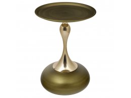 Кофейный столик Angel 40x55см, латунь, металл