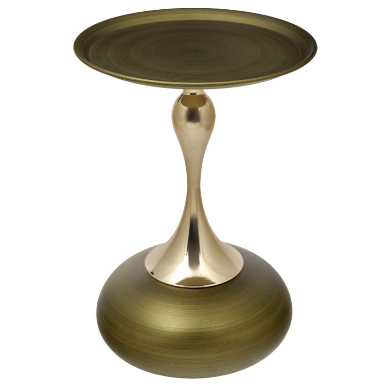 Кофейный столик Angel 40x55см, латунь, металл