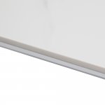 Стол Festa 140x85x77см, керамогранит белый мрамор