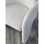 Кресло CUBE AT5139-09 Св. бежевый, ткань/каркас металл в тканевой обивке AT5139-09 ®DISAUR