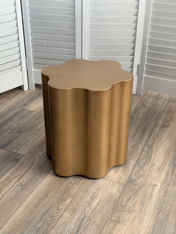 Стол журнальный РУИЗ (RUIZ) цвет Золотой винтаж, ®DISAUR