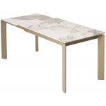 Стол CORNER 120 GLOSS LUXURY PANDORA SOLID CERAMIC / TAUPE, ®DISAUR