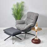 Кофейный столик Angel 40x55см, металл под дерево