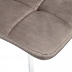 Стул Easy латте с белыми ножками Стул Easy латте с белыми ножками