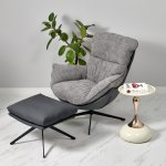 Кофейный столик Angel 40x55см, белый, металл