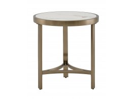 Журнальный столик Адриана 50*50 см светлая керамика