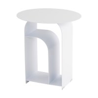 Журнальный столик Arwel металл белый