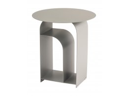 Журнальный столик Arwel металл серый