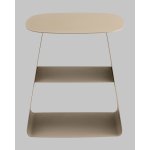 Журнальный столик Leyre металл бежевый