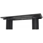 Стол АДАЖИО 240 (320) см PANDORA, керамика / Черный каркас М-City