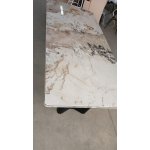 Стол АДАЖИО 240 (320) см PANDORA, керамика / Черный каркас М-City