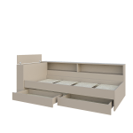 Набор Кровать Ксения 900 с ящиками и прикроватным блоком кашемир