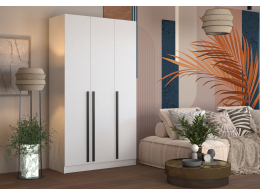 Шкаф Бостон 1200*2200*500 (Белый)