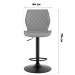 Стул барный Dome экокожа коричневый 2 шт