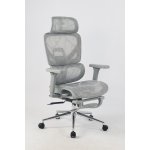 Кресло офисное TopChairs Vertus серая сетка