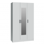 Шкаф комбинированный Ларс (1,2) с зеркалом камень серый