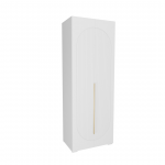 Шкаф Фиеста 802х2200х500 (Белый/Белый Софт)