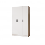 Шкаф комбинированный Ларс (1,2) без зеркала белый