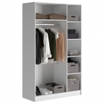 Шкаф Бостон 1200*2200*500 (Белый)