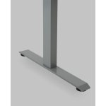 Подстолье для стола с электроприводом и регулировкой высоты, 2 мотора, память 4 уровня высоты, серый