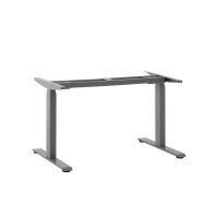 Подстолье для стола с электроприводом и регулировкой высоты, 2 мотора, память 4 уровня высоты, серый