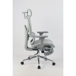 Кресло офисное TopChairs Vertus серая сетка