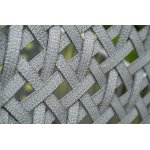 "Капри" подвесное кресло из искусственного ротанга, цвет серый