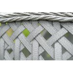 "Капри" подвесное кресло из искусственного ротанга, цвет серый