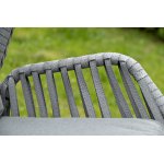 "Капри" подвесное кресло из искусственного ротанга, цвет серый