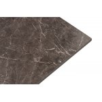 "Каффе" стол из HPL квадратный 70х70см, цвет "серый мрамор", подстолье стальное