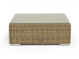 "Капри" журнальный столик плетеный, цвет соломенный "Капри" журнальный столик плетеный, цвет соломенный