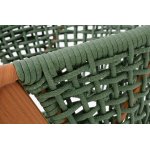 "Амстердам" плетеный стул из искусственного ротанга, цвет зеленый