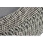 "Барселона" кресло из искусственного ротанга, цвет графит "Барселона" кресло из искусственного ротанга, цвет графит