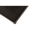 "Каффе" интерьерный стол из HPL квадратный 70х70см, цвет "дуб"