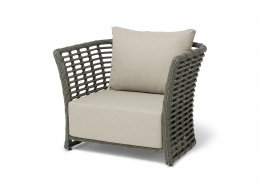 "Валенсия" кресло из искусственного ротанга, цвет серый "Валенсия" кресло из искусственного ротанга, цвет серый