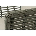 "Валенсия" кресло из искусственного ротанга, цвет серый