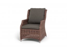 "Неаполь" плетеный стул из искусственного ротанга, цвет коричневый "Неаполь" плетеный стул из искусственного ротанга, цвет коричневый