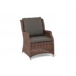 "Неаполь" плетеный стул из искусственного ротанга, цвет коричневый "Неаполь" плетеный стул из искусственного ротанга, цвет коричневый