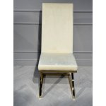 Стул обеденный Палермо MC799-BG-2, 60х46х105 см, бежевый/глянцевое золото