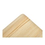 Стол многофункциональный на колесах, 60x40 см, «РОЛЛ», 2 ножки, регул.высота, мдф, металл, св. дерево, белый