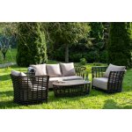 "Валенсия" лаунж-зона из искусственного ротанга, цвет бронзовый