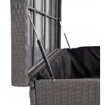 "Порту" сундук водонепроницаемый из искусственного ротанга, цвет графит "Порту" сундук водонепроницаемый из искусственного ротанга, цвет графит