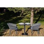 "Каффе" обеденная группа на 2 персоны, цвет "серый гранит"