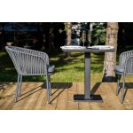 "Каффе" обеденная группа на 2 персоны, цвет "серый гранит"