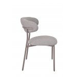 Стул обеденный Ayla серый серые ножки 2 шт.